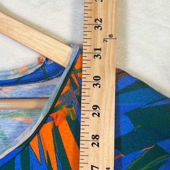 Vandal Collective long sleeve multi colored sunrise woven shirt-NWT-X-Large - Picture 4 of 6